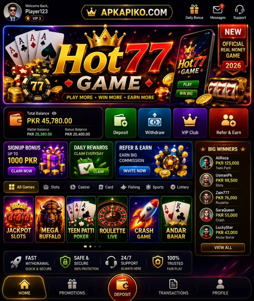 Hot77 Game