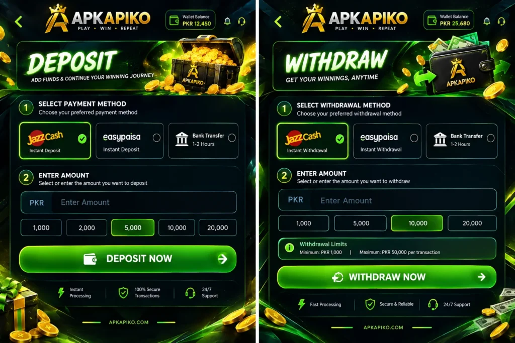 VK777 GAME DEPOSIT AND WITHDRAW